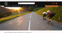 Desktop Screenshot of premiumlongboards.de
